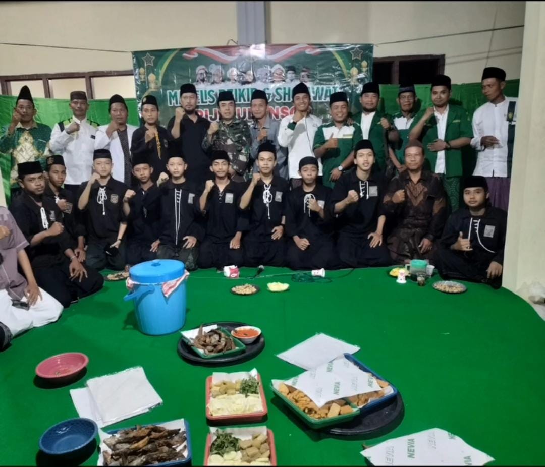 Pengajian rutin desa Mojorejo bersama PSHT